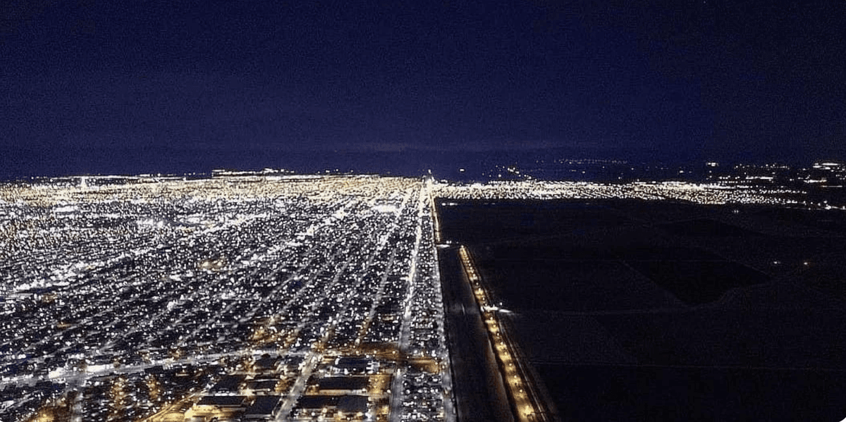 Mexicali and Calexico border region.